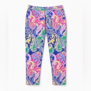 Ralph Lauren Women’s Retro Paisley Golf Pants Preppy Size 6 Bright Multicolor